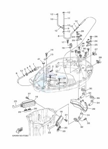 F350AETU drawing BOTTOM-COVER-2