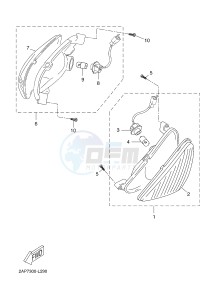 YN50FMU NEO'S 4 (B261 B261) drawing FLASHER LIGHT