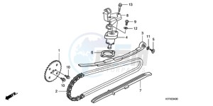 SH1259 France - (F / CMF) drawing CAM CHAIN/TENSIONER