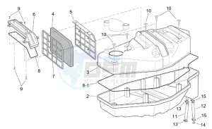 Scarabeo 125-150-200 (eng. Rotax) drawing Lights - CUSTOM