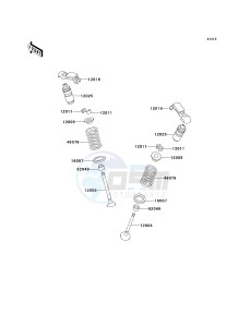 ZG 1200 B [VOYAGER XII] (B15-B17) [VOYAGER XII] drawing VALVE-- S- -