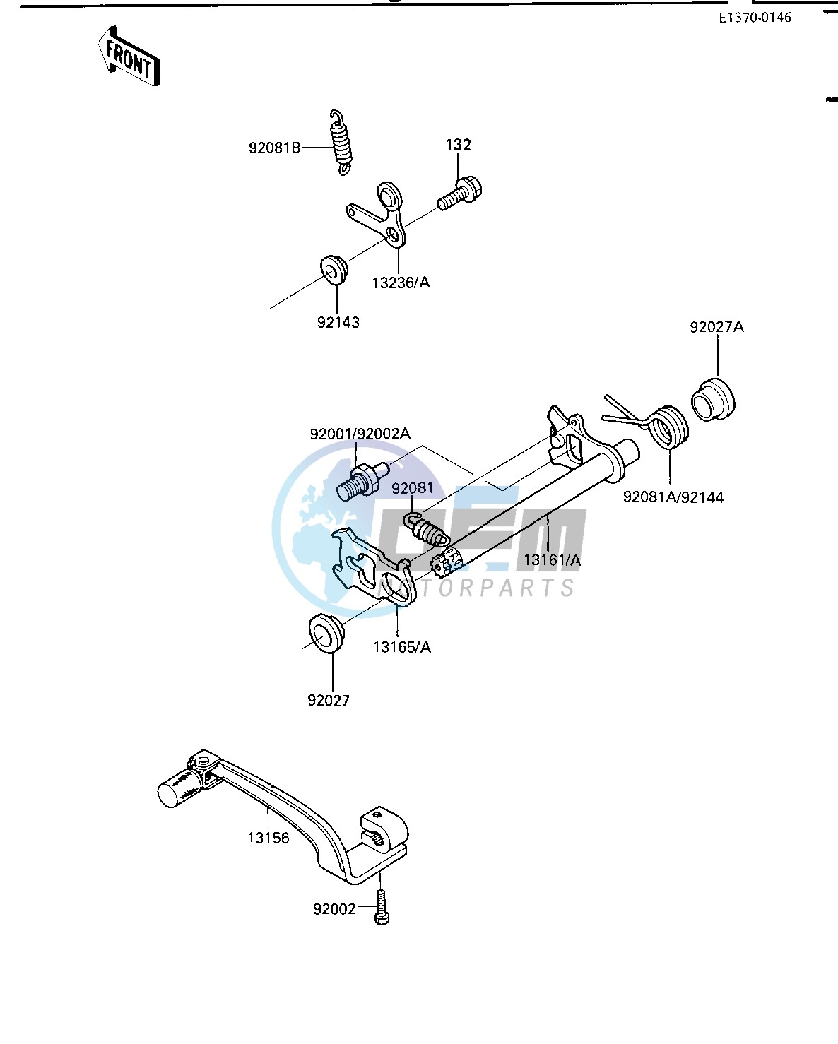 GEAR CHANGE MECHANISM