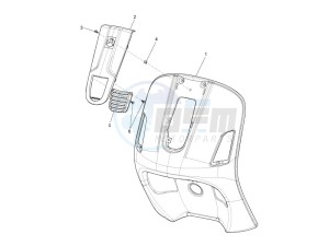 GTS 300 ie Super USA drawing Front shield