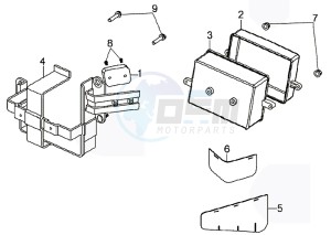 JOYRIDE 125 drawing BATTERY