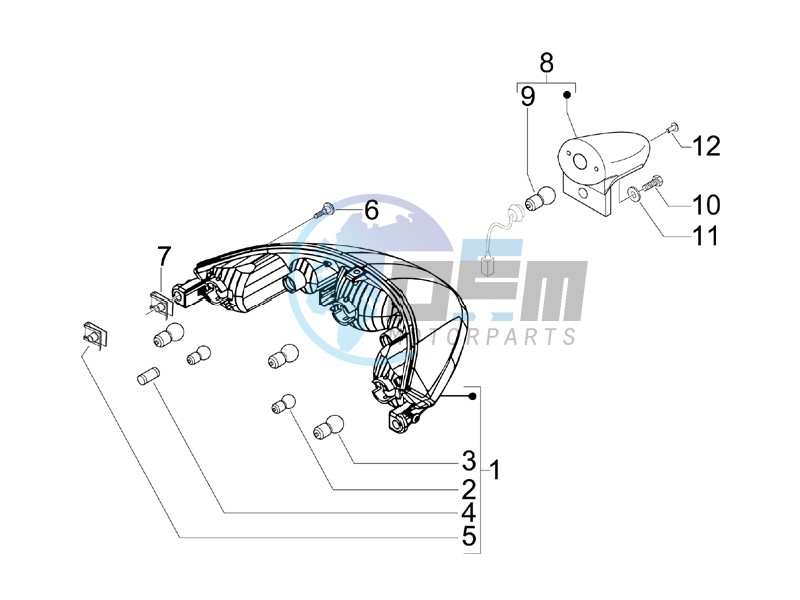 Tail light - Turn signal lamps