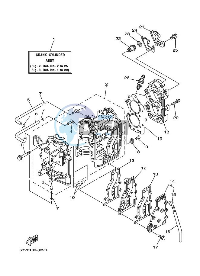 CYLINDER--CRANKCASE