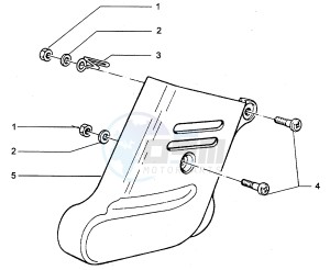 Hexagon 250 GT (5791881) 5791881 drawing Shock absorber cover