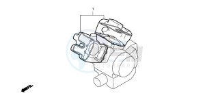 NV400C drawing GASKET KIT A