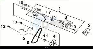 CRUISYM a 300 (LV30W3-EU) (M3) drawing OIL PUMP