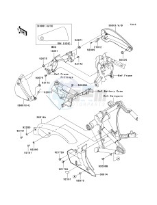 VN 2000 E [VULCAN 2000 CLASSIC] (6F-7F) E7F drawing SIDE COVERS_CHAIN COVER