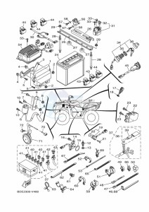 YFM700FWAD GRIZZLY 700 EPS (BLT8) drawing ELECTRICAL 1