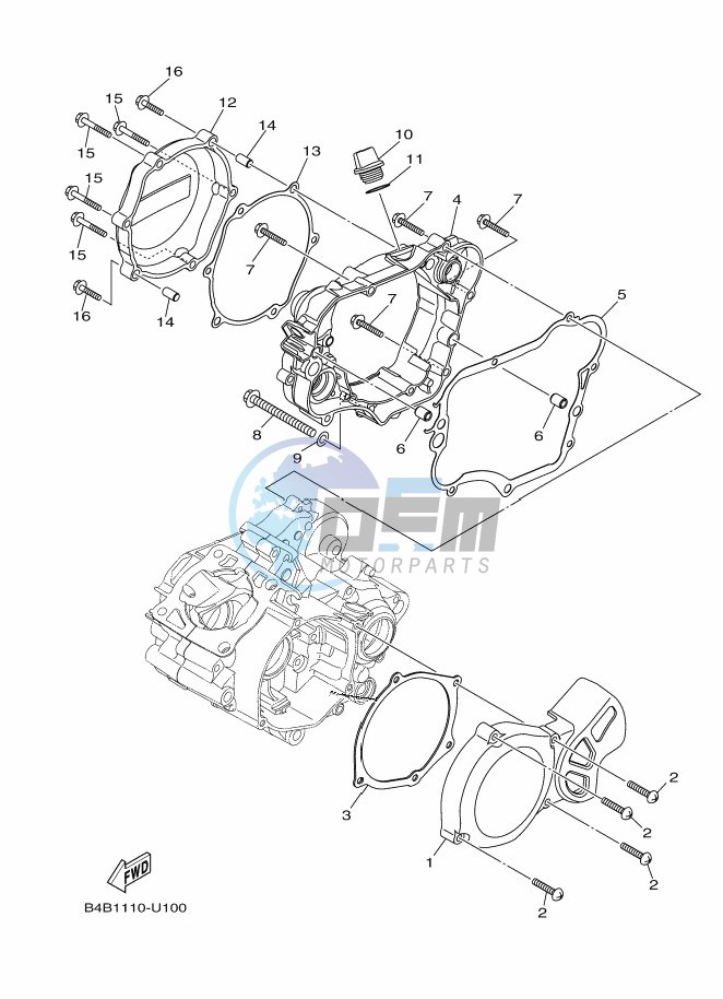 CRANKCASE COVER