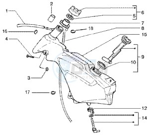 Runner 50 SP drawing Fuel Tank