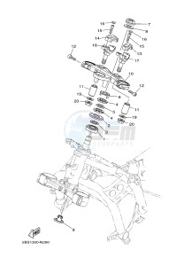 XT1200ZE SUPER TENERE ABS (2KBD 2KBE) drawing STEERING