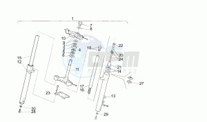 Europa 50 drawing Front fork N