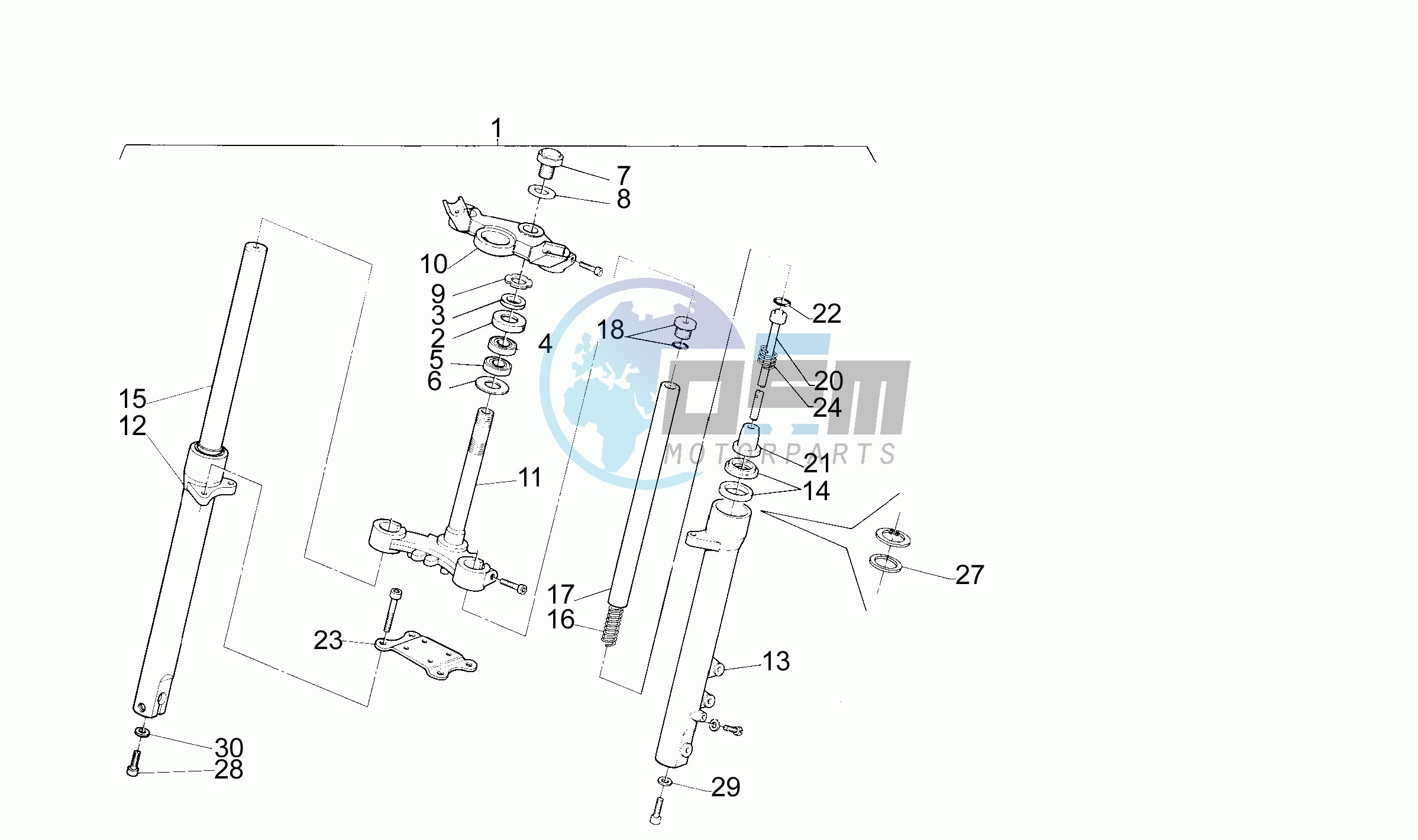 Front fork N