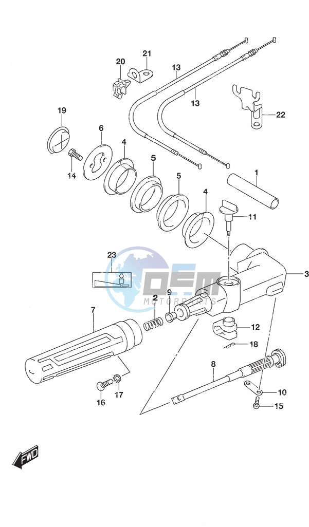 Tiller Handle