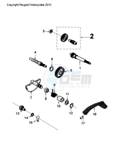 KISBEE A SL drawing DRIVE SHAFTS / KICKSTARTER