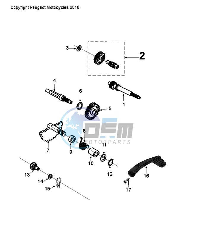 DRIVE SHAFTS / KICKSTARTER