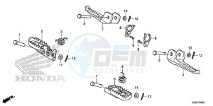 CRF250LE CRF250L Korea - (KO) drawing STEP