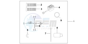 ST1300 drawing HEATED GRIPS W/TH