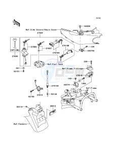 ZZR1200 ZX1200-C4H XX (EU ME A(FRICA) drawing Ignition Switch