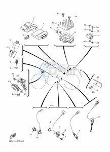 MT-25 MTN250-A (BGJ3) drawing ELECTRICAL 2