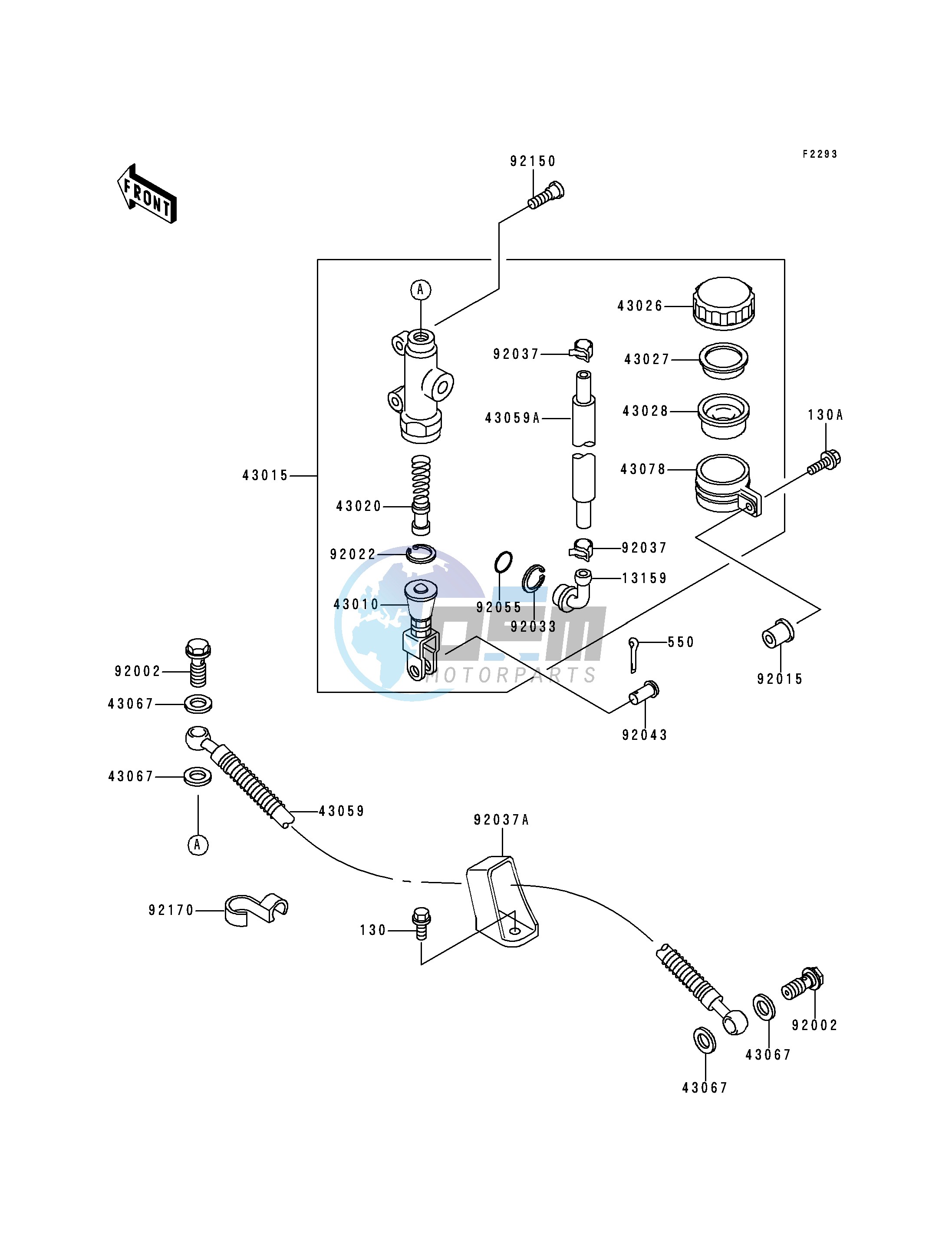 REAR MASTER CYLINDER