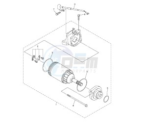 WR F 450 drawing STARTING MOTOR