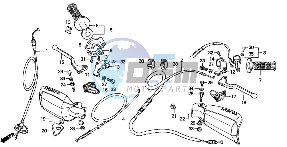 HANDLE LEVER/SWITCH/ CABLE