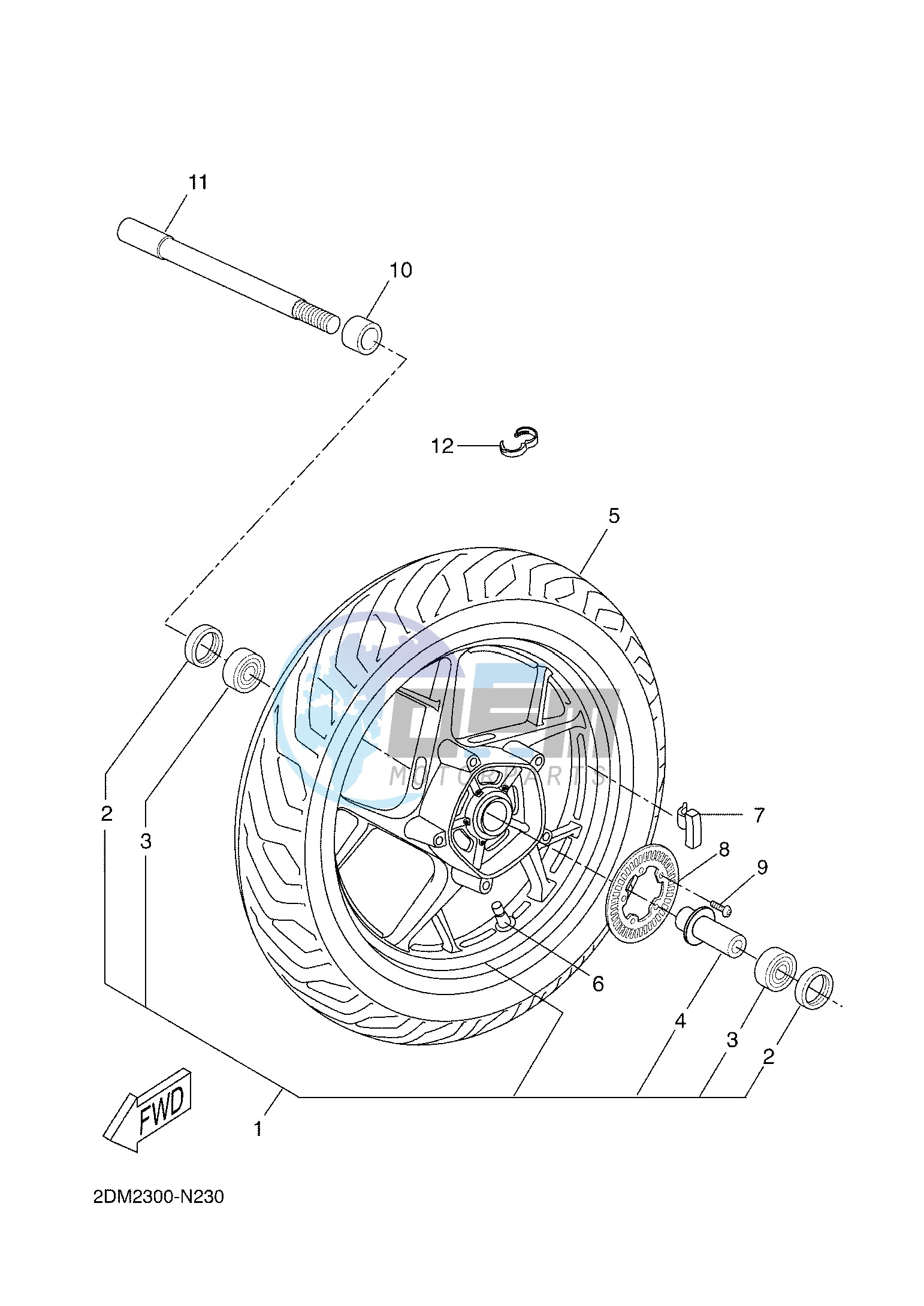 FRONT WHEEL