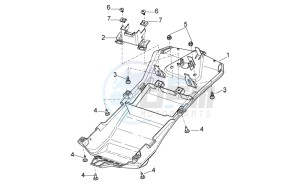 Tuono V4 1100 RR (EMEA, APAC) (AU, EU, HK, IS, JP, NZ, RC, S, T, VN) drawing Undersaddle