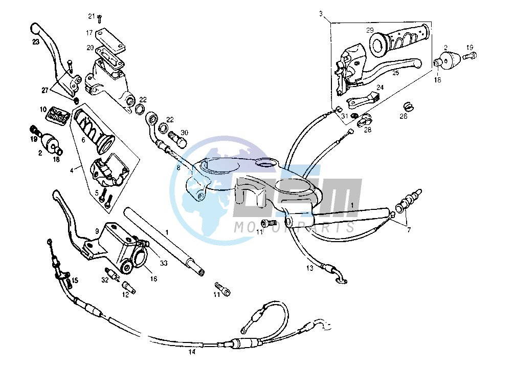 HANDLEBAR-DRIVE CONTROLS