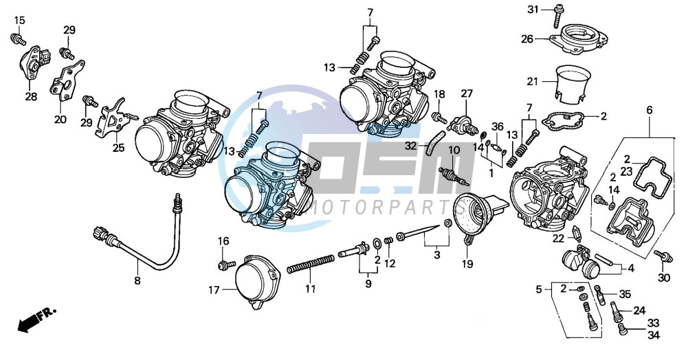 CARBURETOR (COMPONENT PARTS)