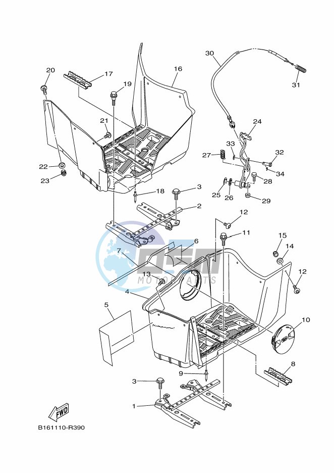 STAND & FOOTREST