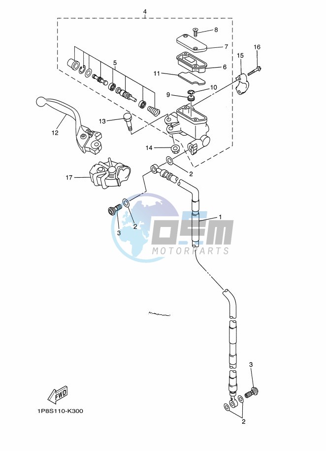 FRONT MASTER CYLINDER