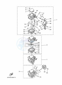 F100B drawing CARBURETOR-1