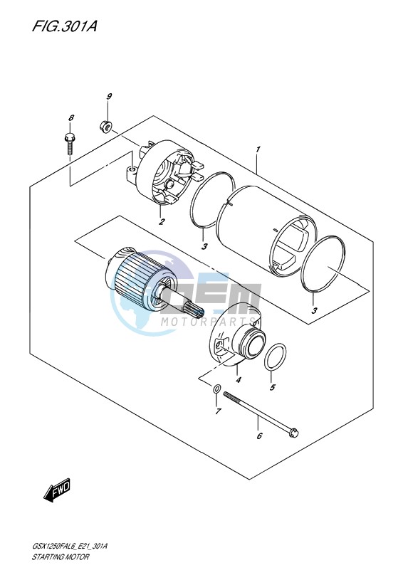 STARTING MOTOR