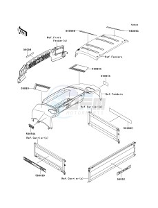 KAF 620 R [MULE 4010 TRANS4X4] (R9F-RAFA) RAFA drawing DECALS-- RAFA- -