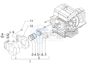 MP3 400 ie mic drawing Cylinder-piston-wrist pin unit