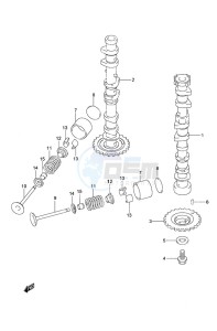 DF 60A drawing Camshaft