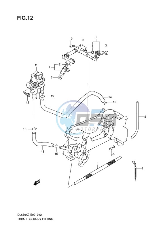 THROTTLE BODY FITTING