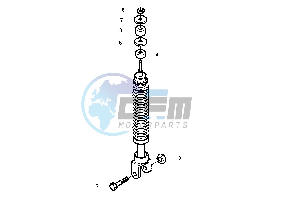 Rear Shock absorber