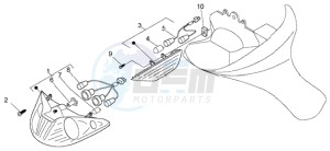 X8 125 PM36200-PM36300 drawing Head lamp