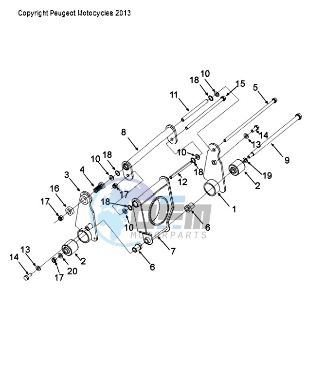 ENGINE BRACKET