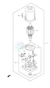 DF 60A drawing PTT Motor