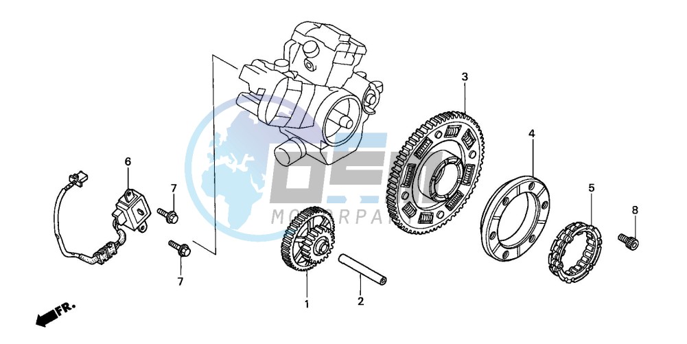 PULSE GENERATOR/ STARTING CLUTCH