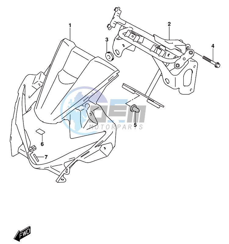 HEADLAMP HOUSING