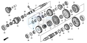 TRX420FAA Europe Direct - (ED) drawing TRANSMISSION