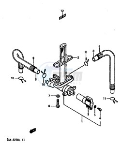 GSX-R750 (J-K-L) drawing FUEL COCK